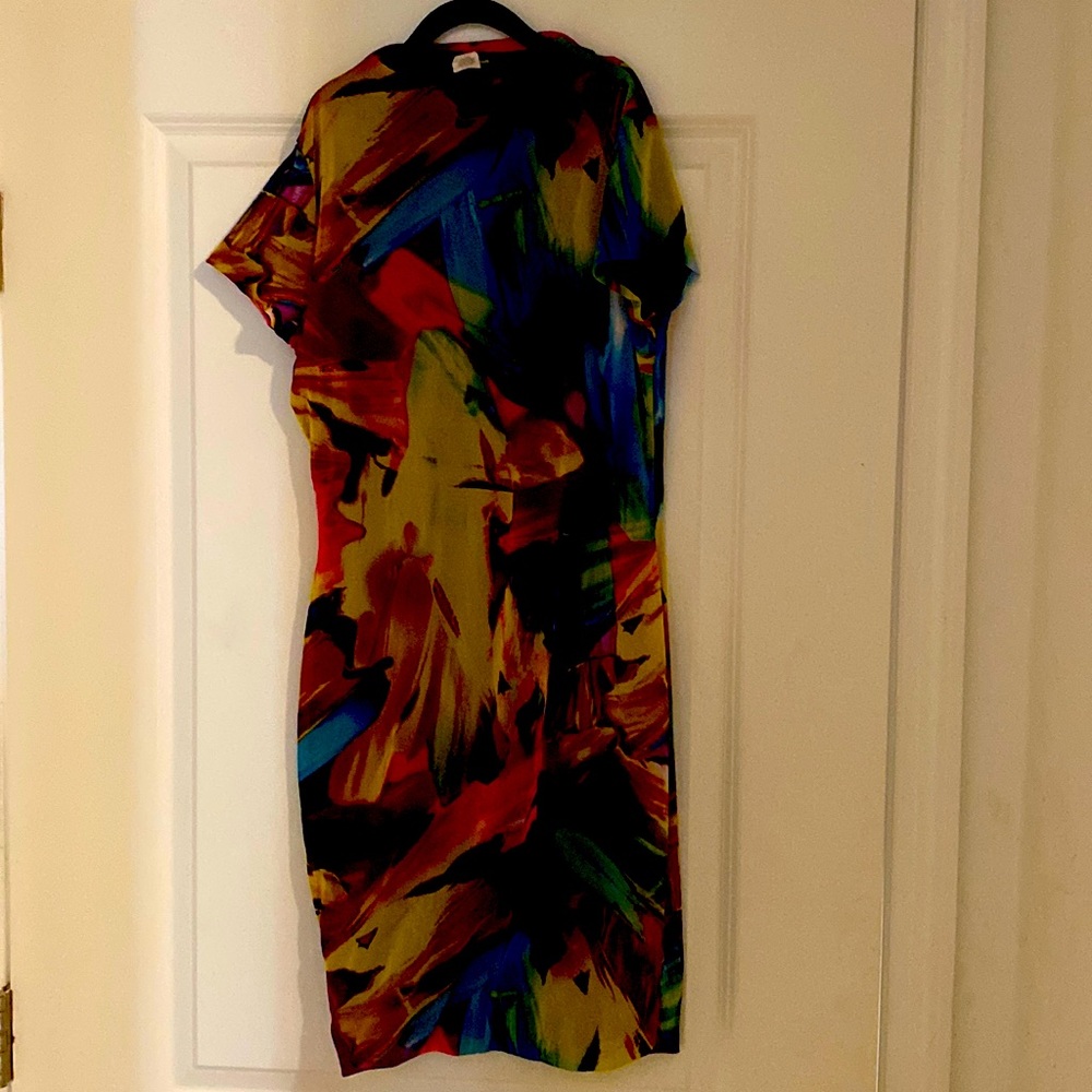 Fashion Nova Large Multi Color Dress